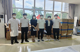 守望相助 風雨共擔！燕達醫院捐贈防疫物資助力社區疫情防控