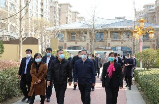 秦皇島市委副書記、市長(zhǎng)丁偉等領(lǐng)導(dǎo)一行蒞臨燕達(dá)國(guó)際健康城參觀調(diào)研